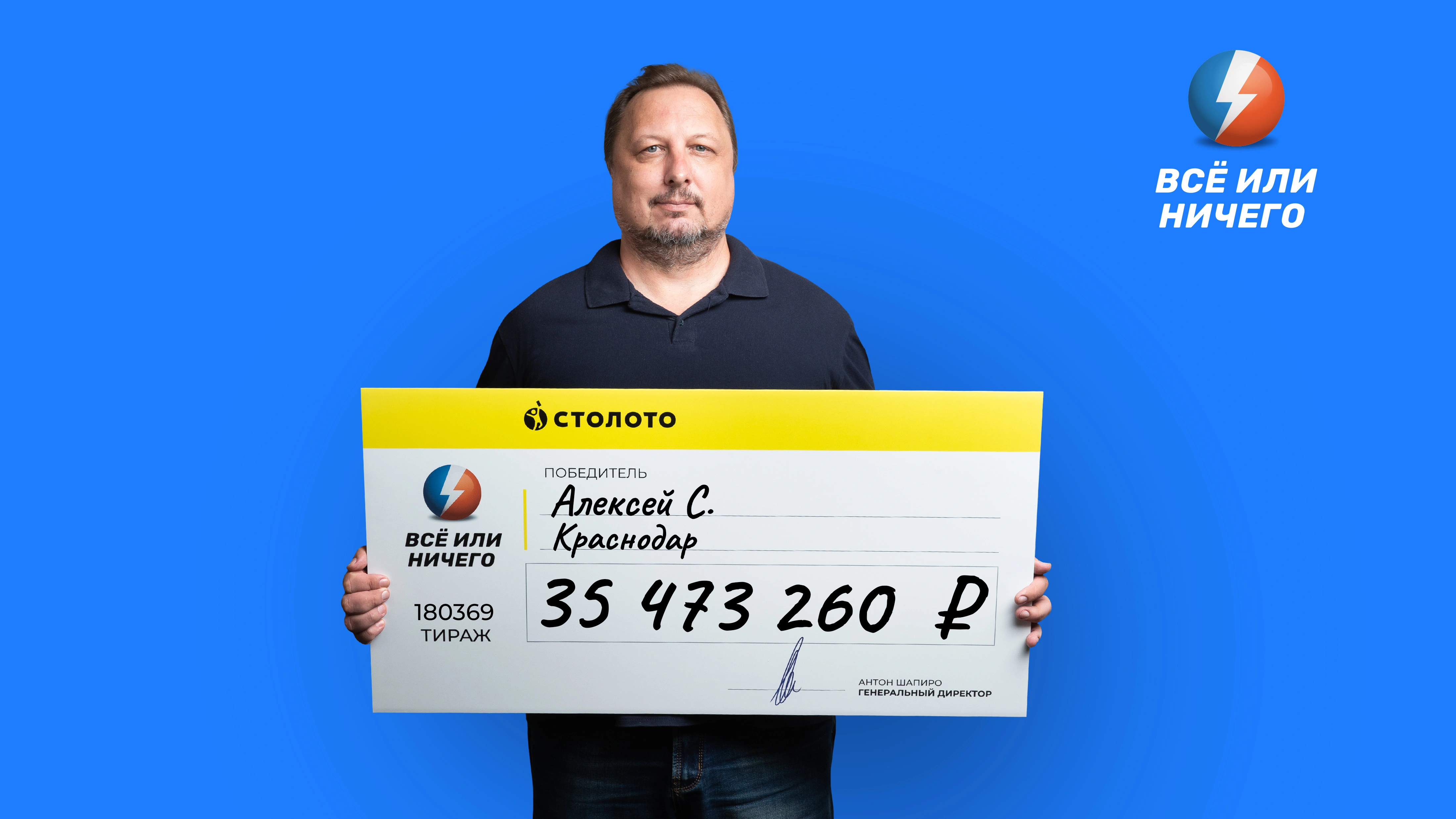 Алексей С., Краснодар, 35 473 260 рублей